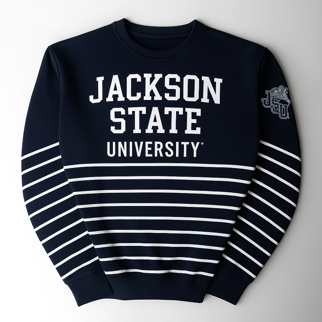 JSU Stripped Sweater